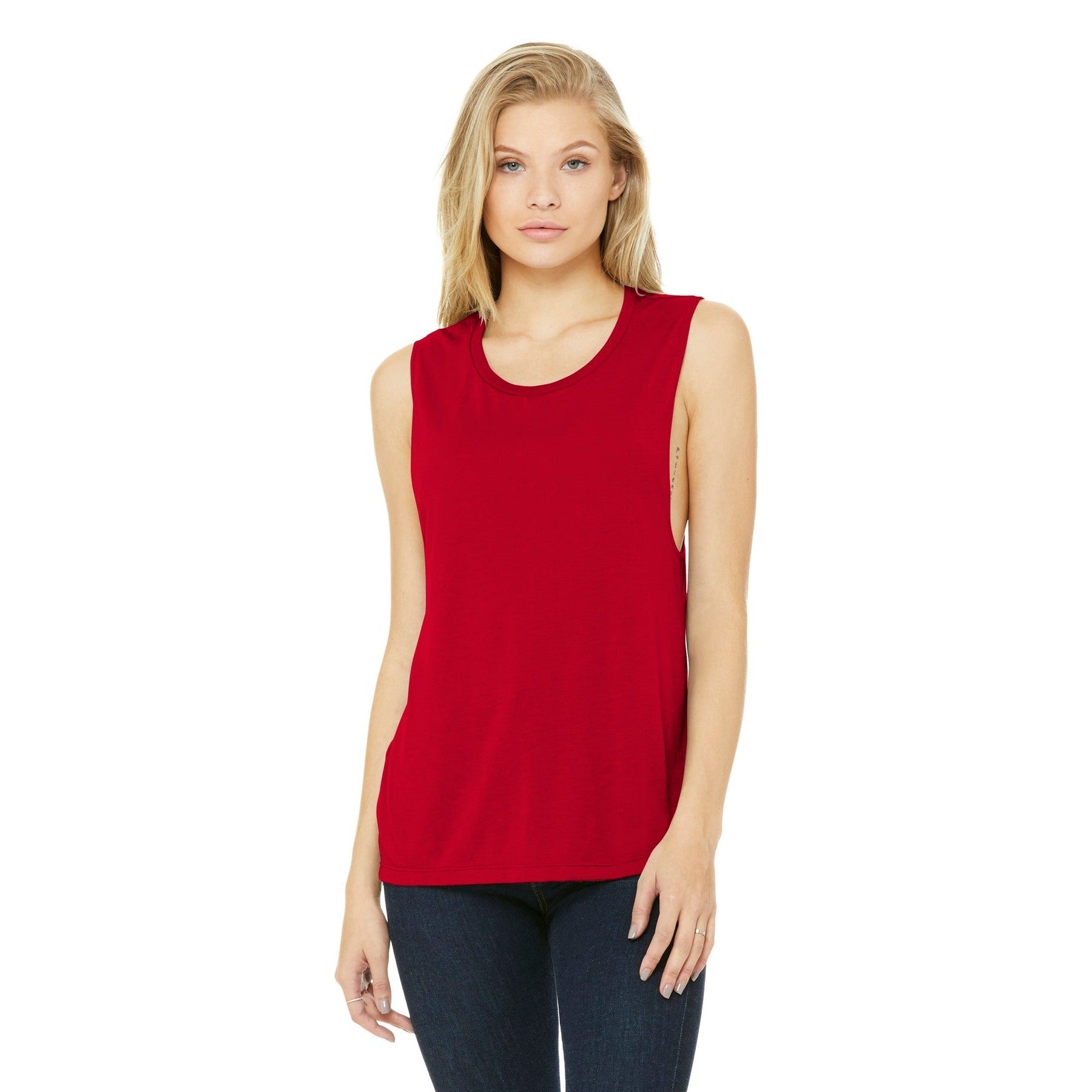 Bella + Canvas-BELLA+CANVAS ® Women's Flowy Scoop Muscle Tank. BC8803-MedTech-18
